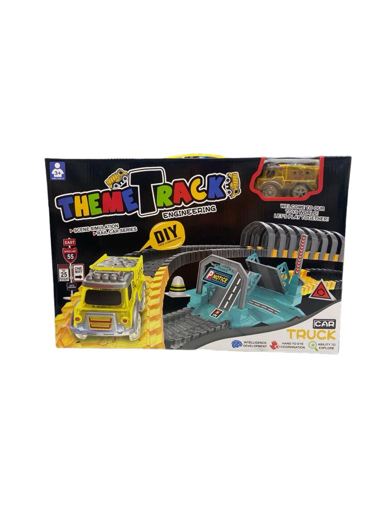 PISTA DE AUTOS PEQUEÑA 144 PIEZAS YM-883